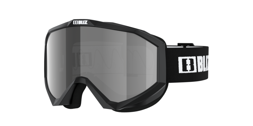 BLİZ GOGGLE KİDS KAYAK GÖZLÜĞÜ 0ZK 8503 - Liner jr 03 - Black - white logo