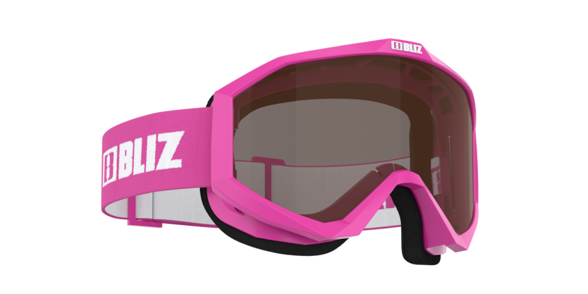 BLİZ GOGGLE KİDS KAYAK GÖZLÜĞÜ 0ZK 8503 - Liner jr 07 - Pink - white logo