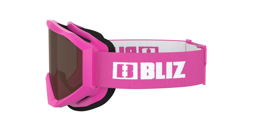 BLİZ GOGGLE KİDS KAYAK GÖZLÜĞÜ 0ZK 8503 - Liner jr 07 - Pink - white logo