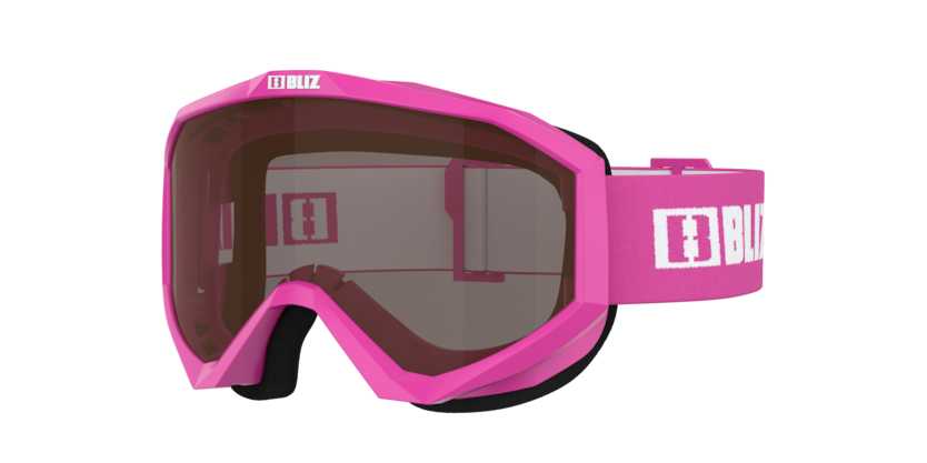 BLİZ GOGGLE KİDS KAYAK GÖZLÜĞÜ 0ZK 8503 - Liner jr 07 - Pink - white logo