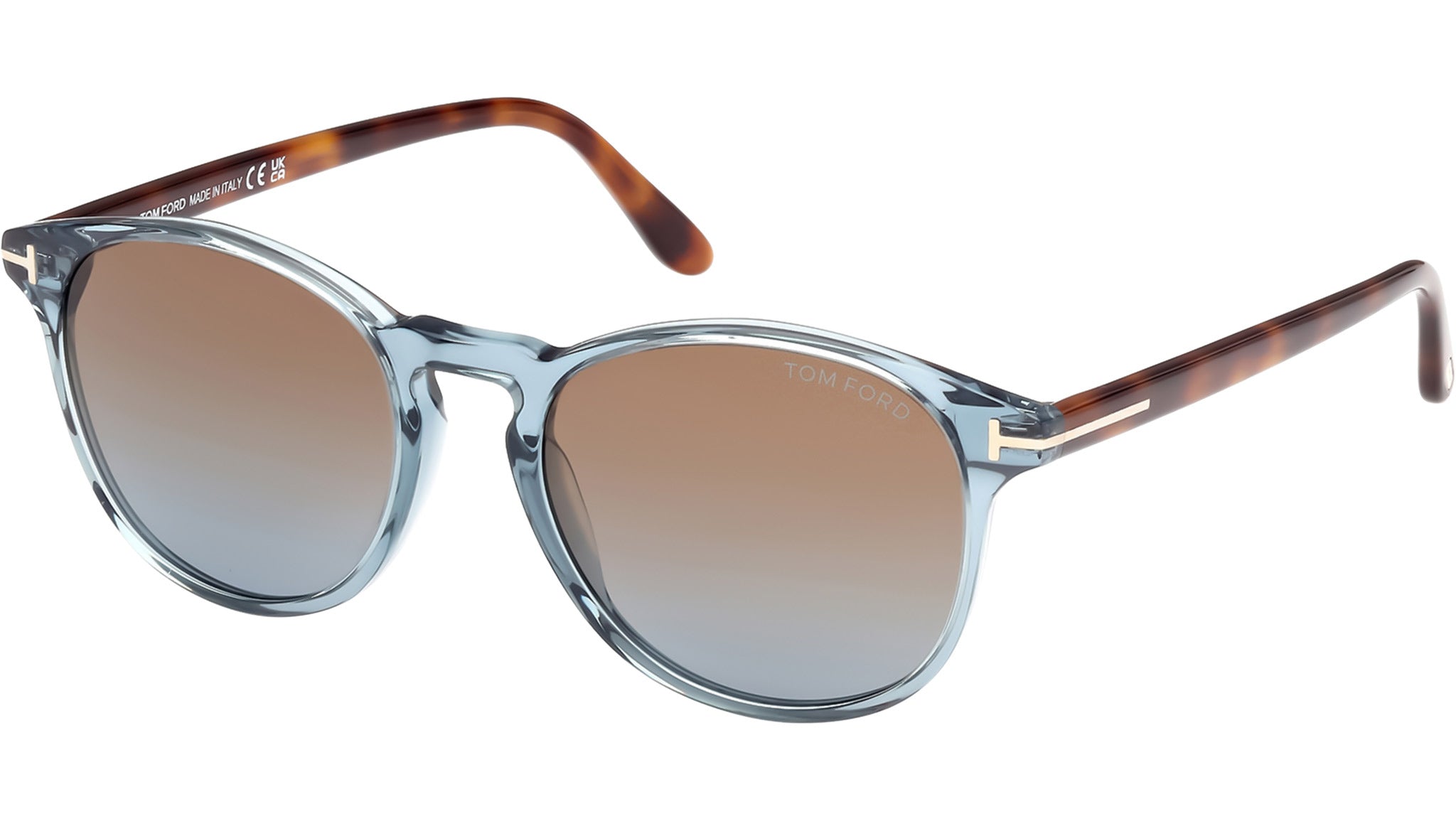 TOM FORD UNISEX GÜNEŞ GÖZLÜĞÜ Lewis FT 1097 90F Blue Brown